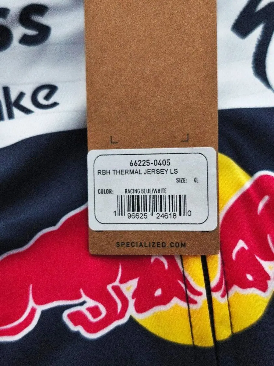 RED BULL-BORA Thermal Winter Jersey Long Sleeve XL - Image 3