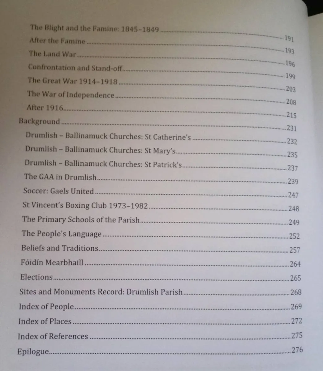 Drumlish Ballinamuck History Heritage Book - Image 4