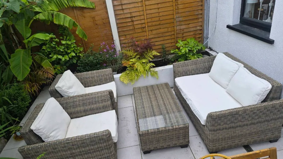 Rattan Garden Furniture - Image 1