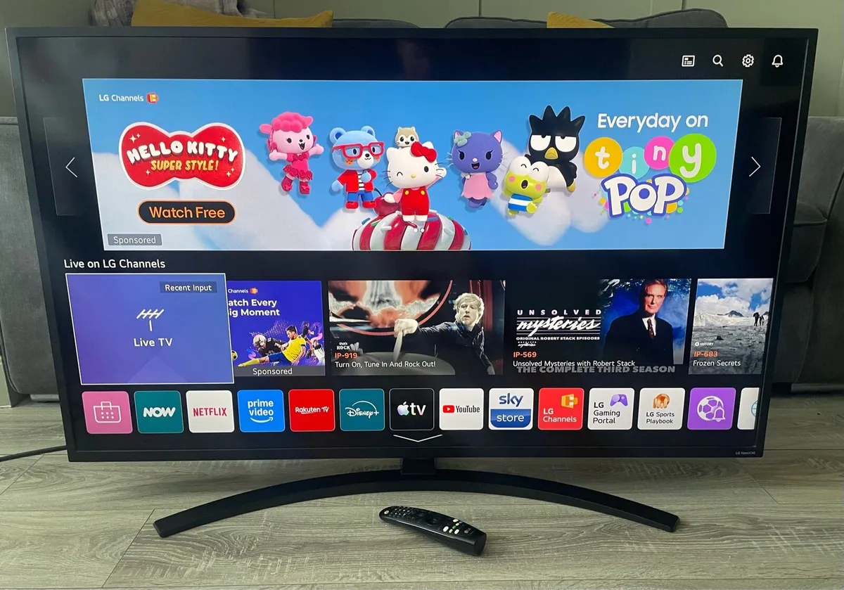 50” LG 4K ULTRA HD NANOCELL SMART TV - Image 2