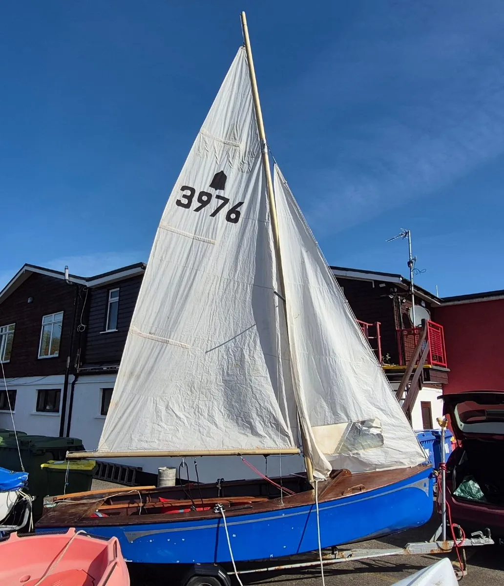 GP 14 Sailing Dinghy - Image 1