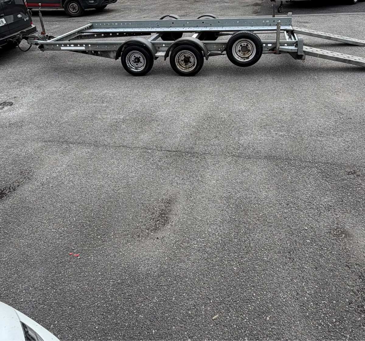 Woodford 14 ft x6.2 ft car transporter - Image 1