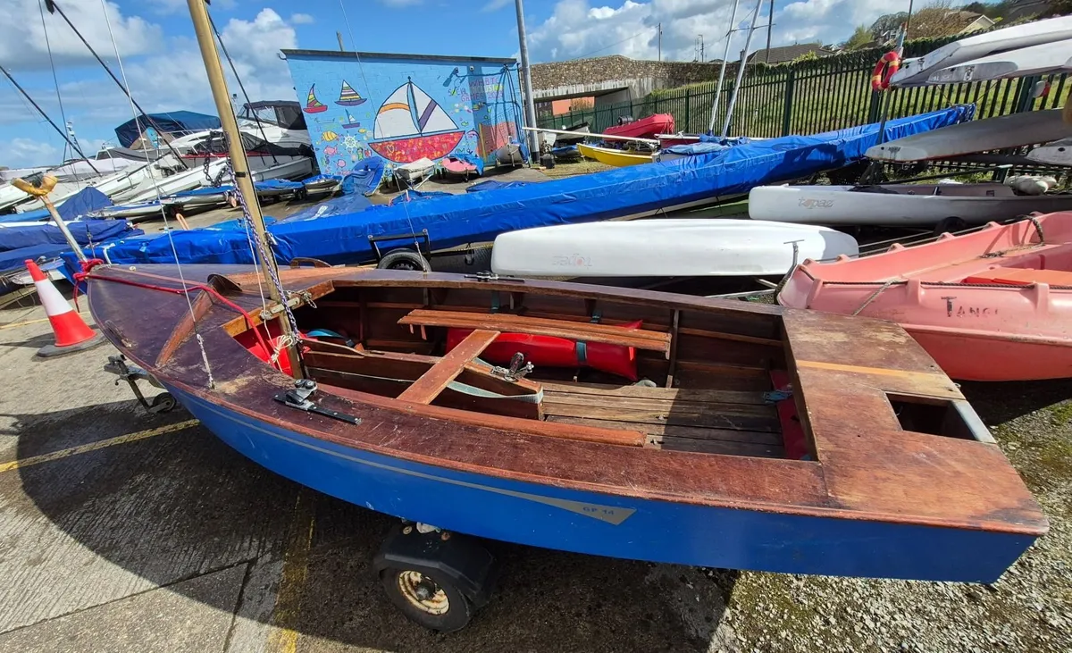 GP 14 Sailing Dinghy - Image 2