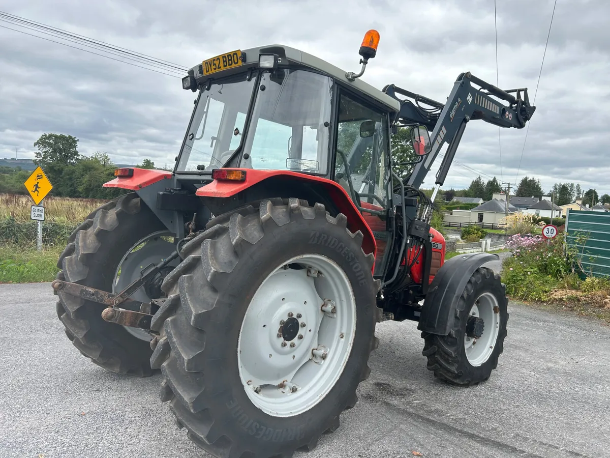 2002 Massey Ferguson 4360 with Sigma Loader - Image 3