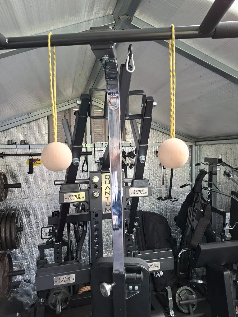 wooden chin up balls - Image 1