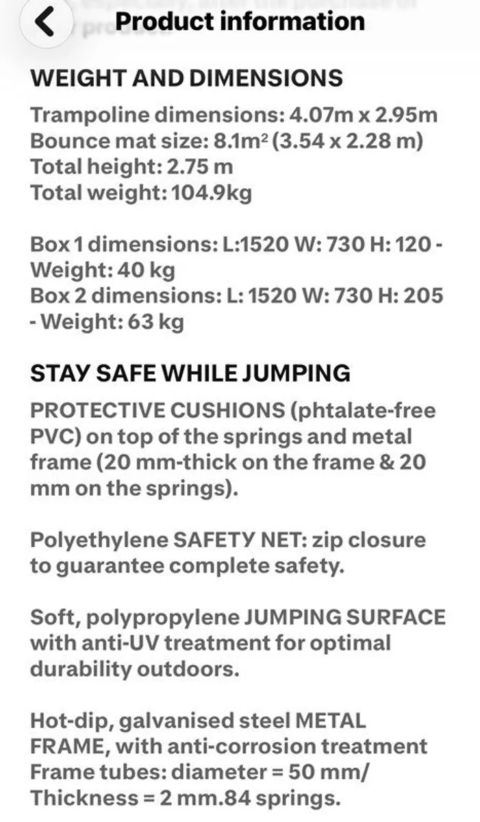 FREE Trampoline - Image 3