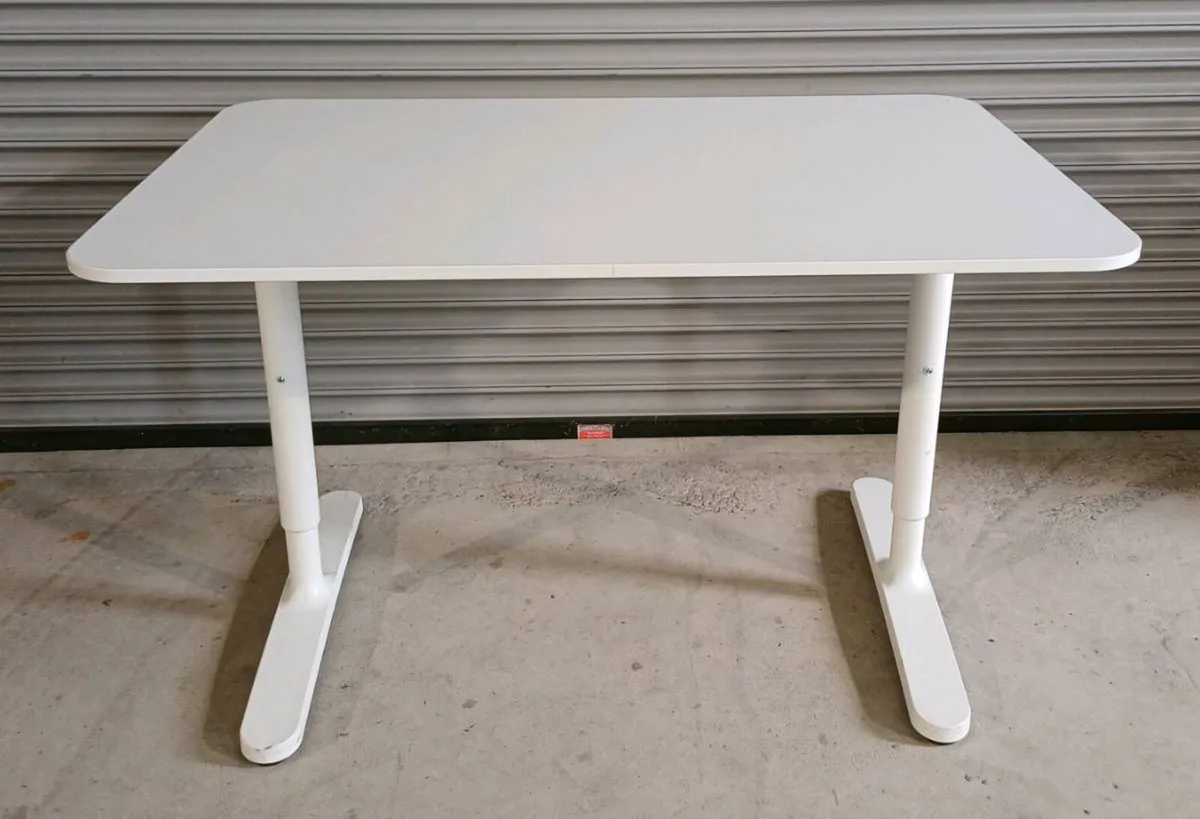 IKEA Bekant Height Adjustable Tables - Image 1