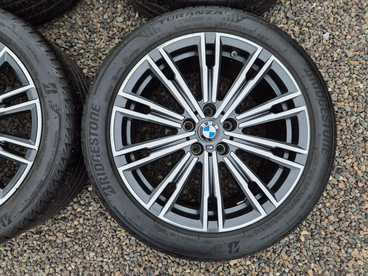 BMW 3 Series ORIGINAL 18" Alloys, - Image 2