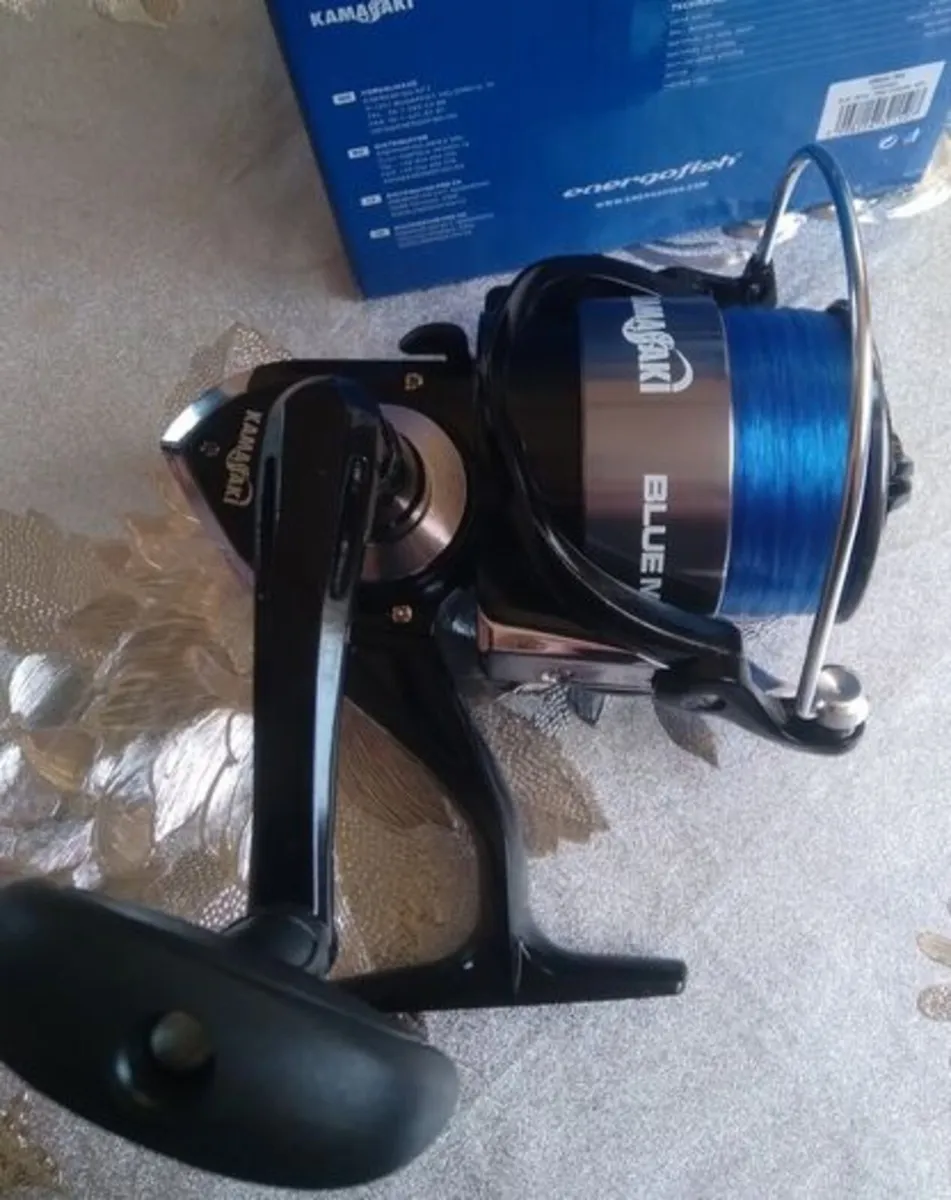 Fishing Kamasaki Blue Metal 7000 Reel - Image 1