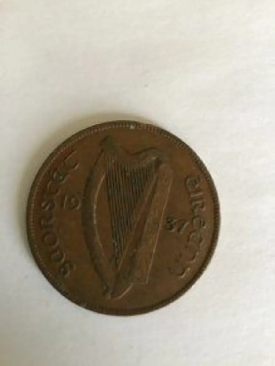 Rare coin - 1937 Saor Stat Eireann Penny 1d
