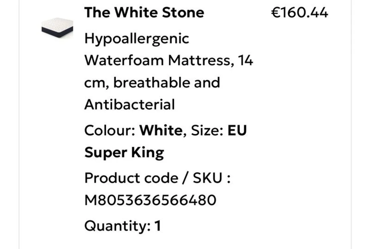 Brand New Super king size mattress - Image 3