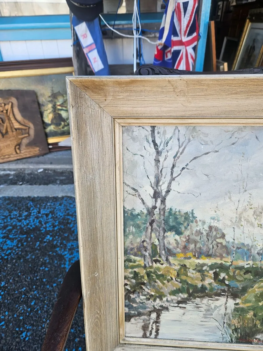 Picture Oil on Canvas - Image 3