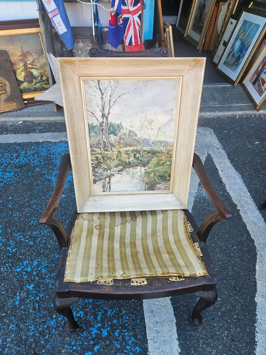Picture Oil on Canvas - Image 4