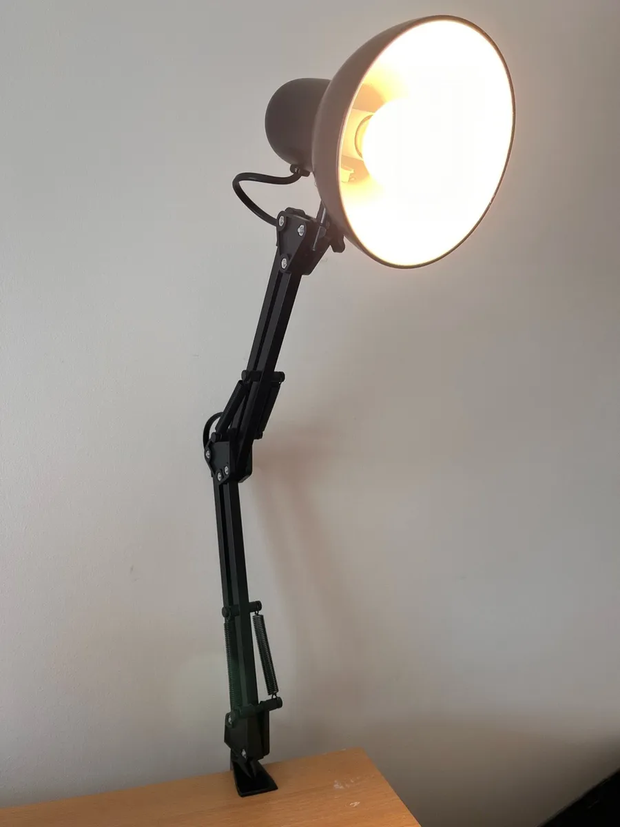 Led clip desk lamp with adjustable arm - Image 1