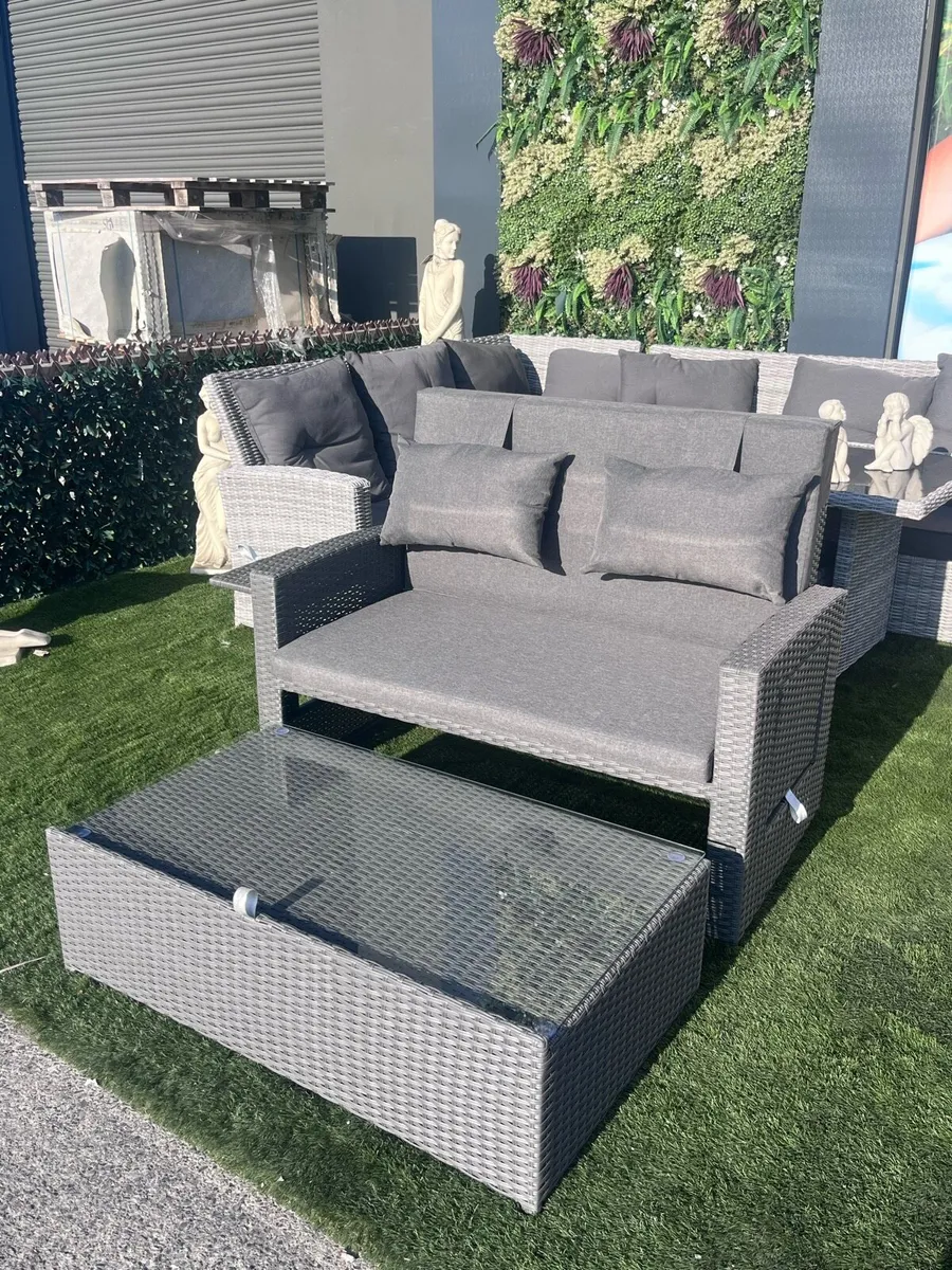 Sicily Garden Recliner Set - 1 Set  4 Ways - Image 3