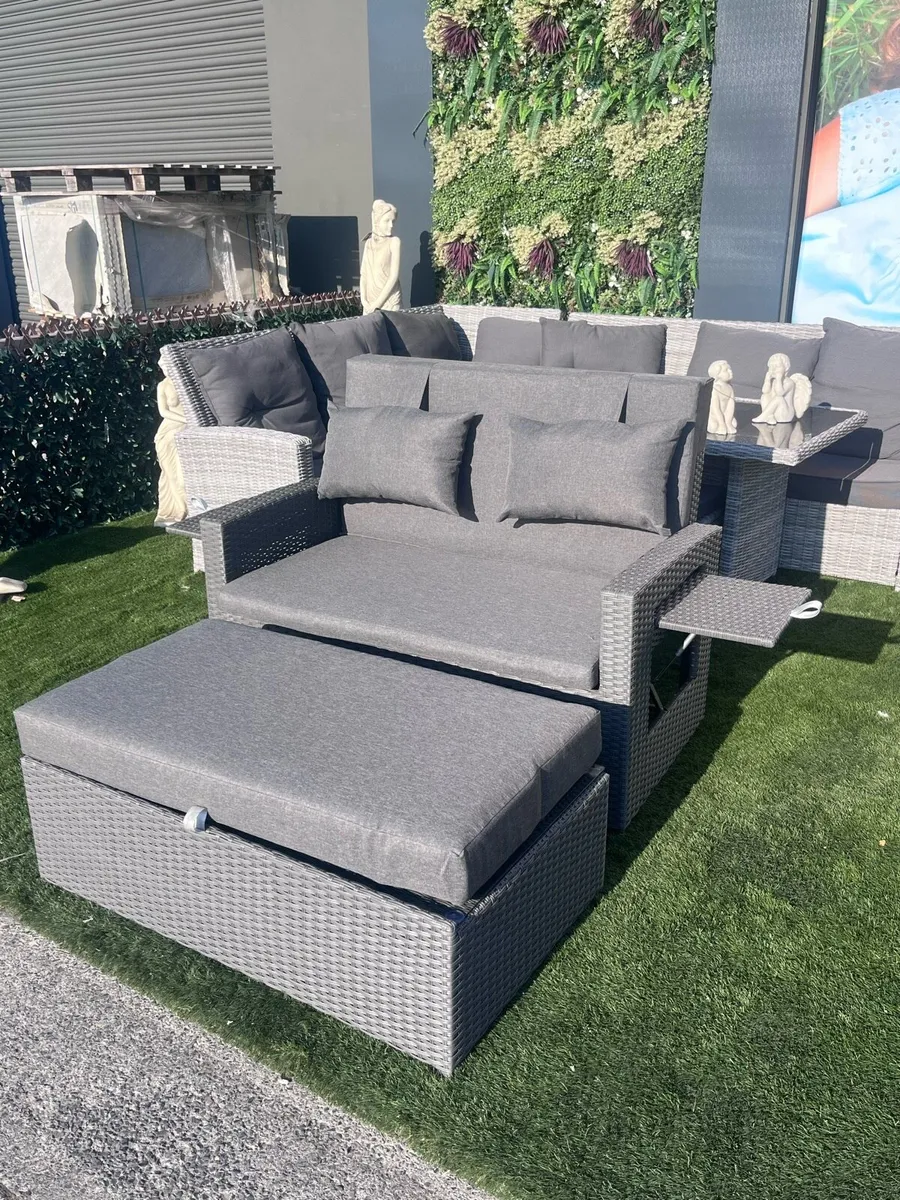 Sicily Garden Recliner Set - 1 Set  4 Ways - Image 4