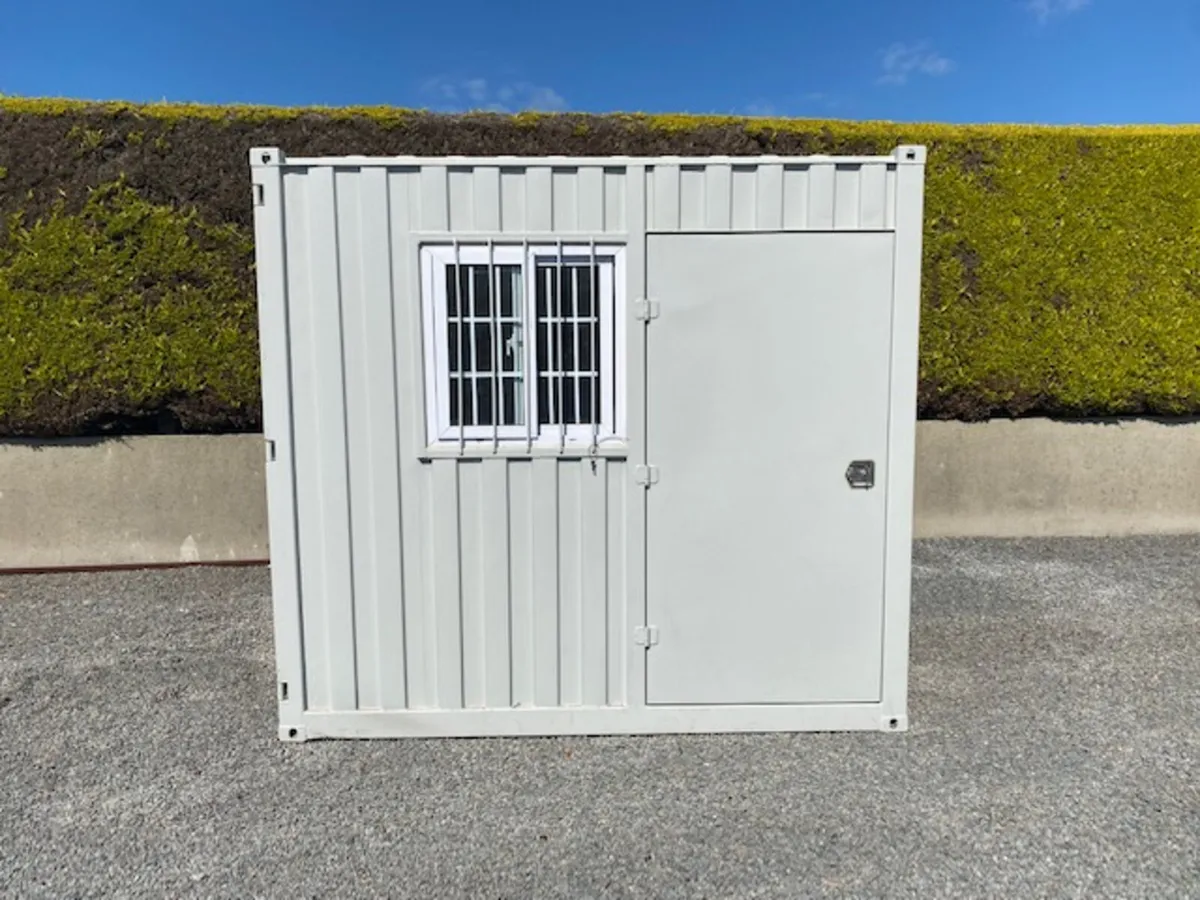 New 9ft COR-TEN Steel Container **Online Auction** - Image 3