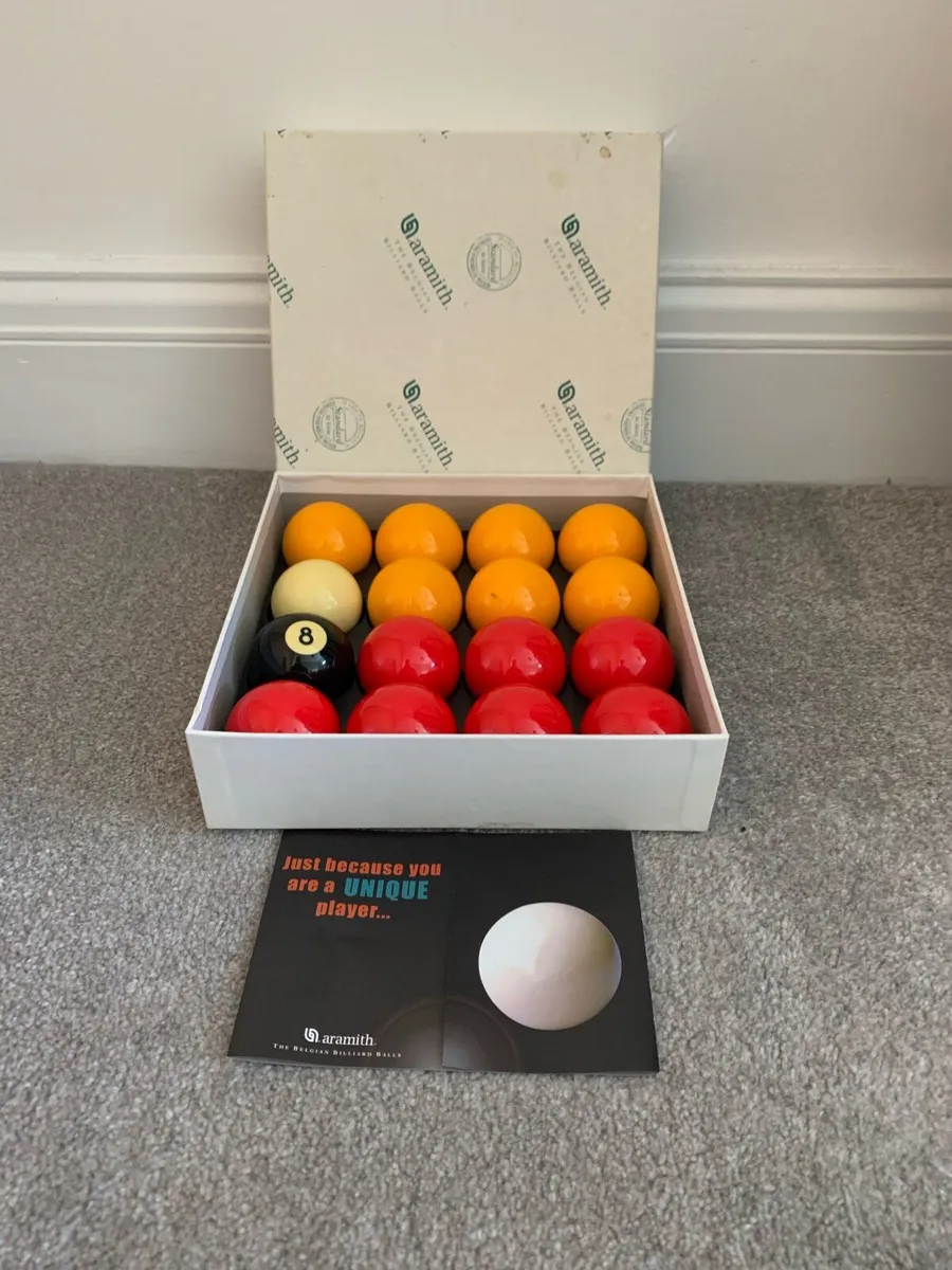 Aramith pool balls