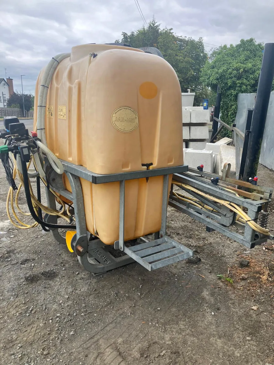 Jarmet 1000l electric sprayer - Image 1