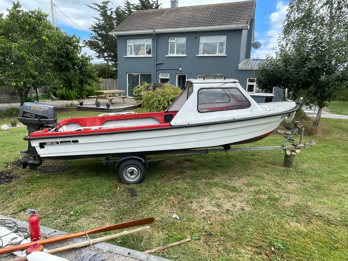 OSM 555 16ft boat - Image 3