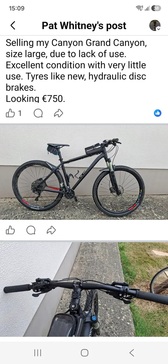 Canyon mountain bike - Image 1