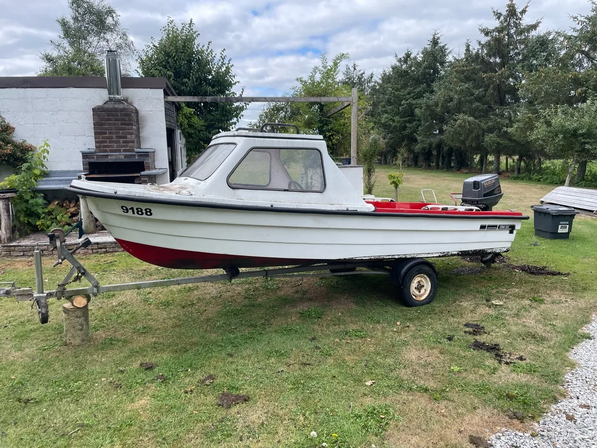 OSM 555 16ft boat - Image 1