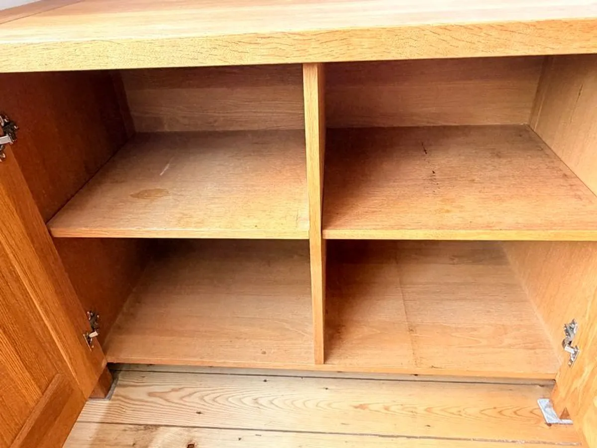 Solid Oak Sideboard 1250 x 500 - Image 3