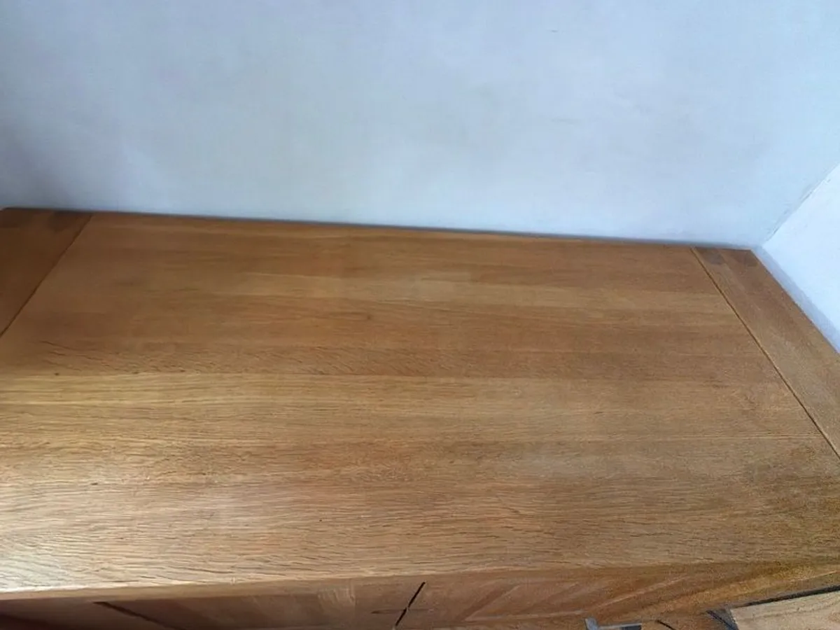 Solid Oak Sideboard 1250 x 500 - Image 4