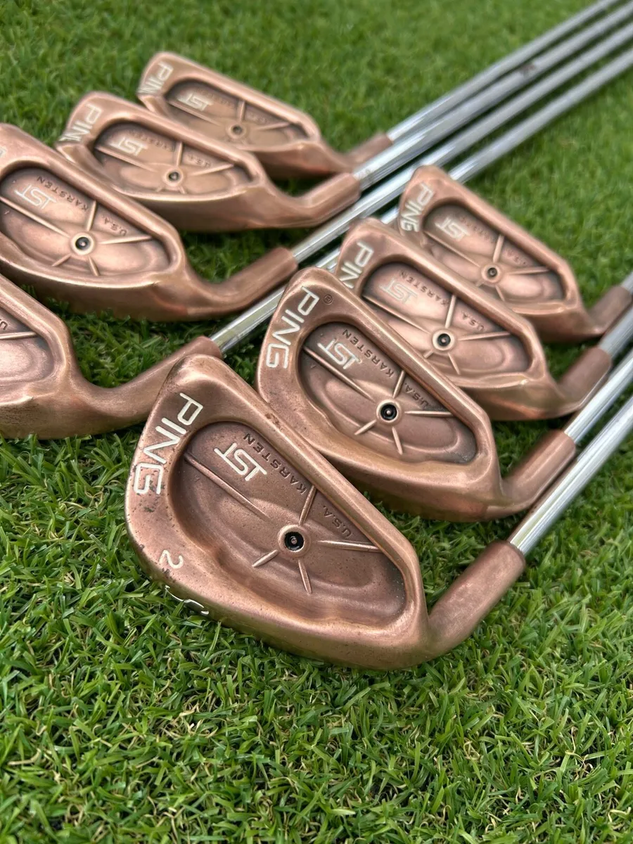 Ping ISI Beryllium Copper left handed irons - Image 3
