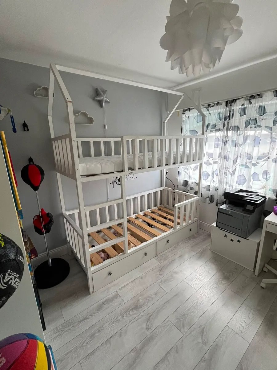 Wooden Bunk bed - Image 4