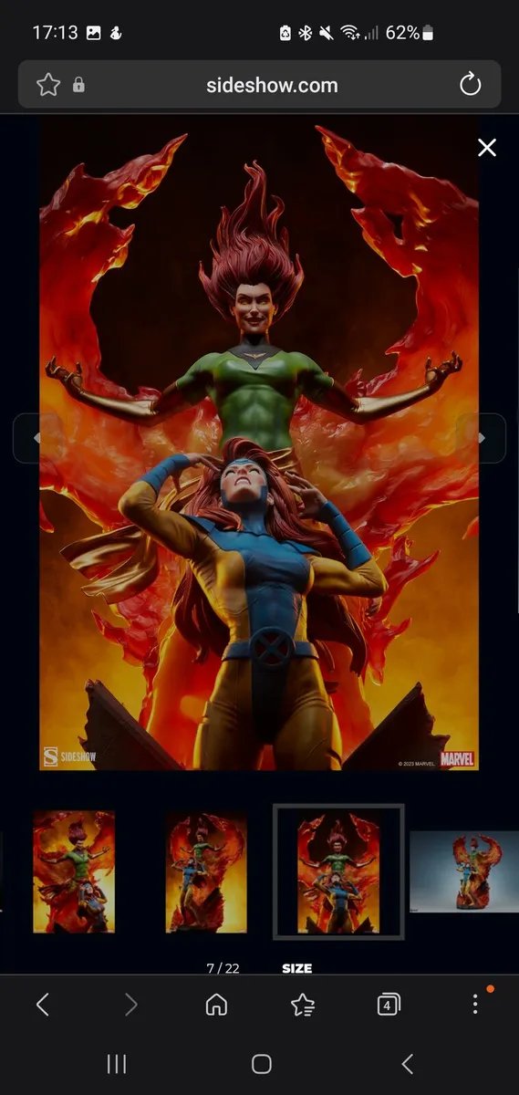 Phoenix and Jean Grey Maquette Sideshow - Image 1