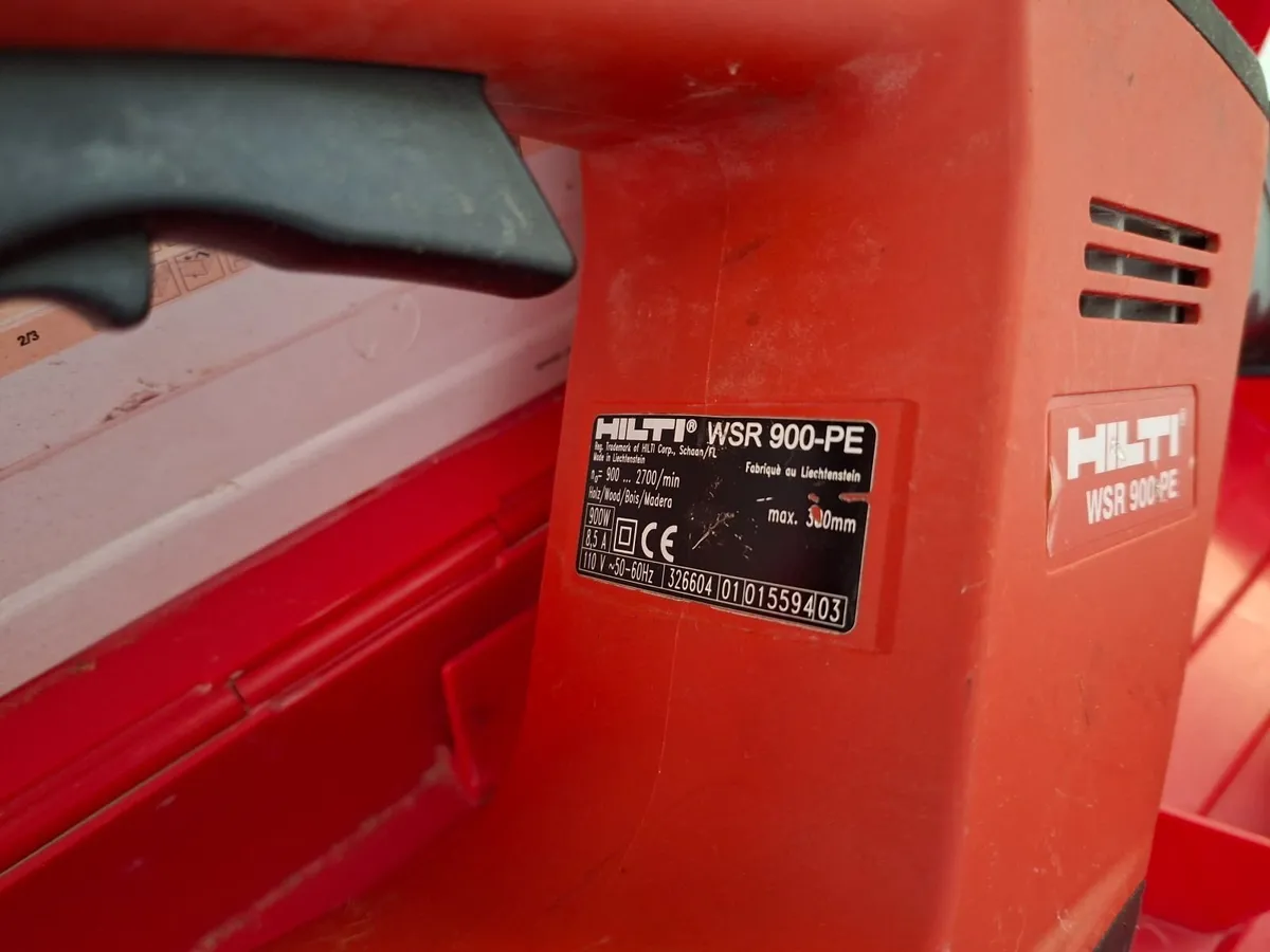 Hilti WSR 900-PE Reciprocating Saw 110v - Image 4