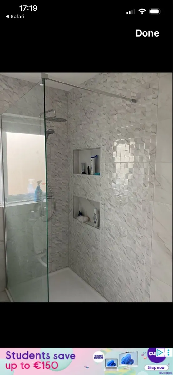Shower panel