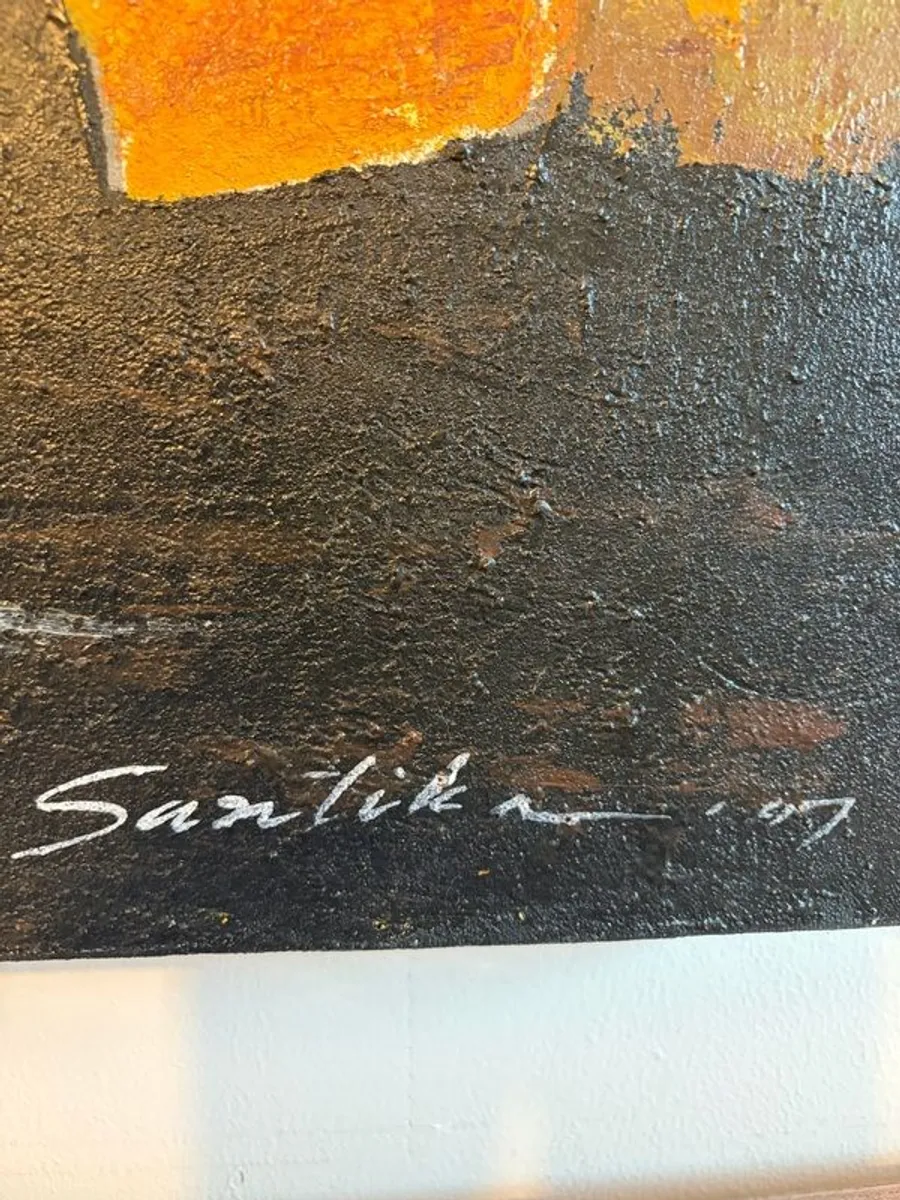 Stunning contemporary hand painted canvas - Image 3