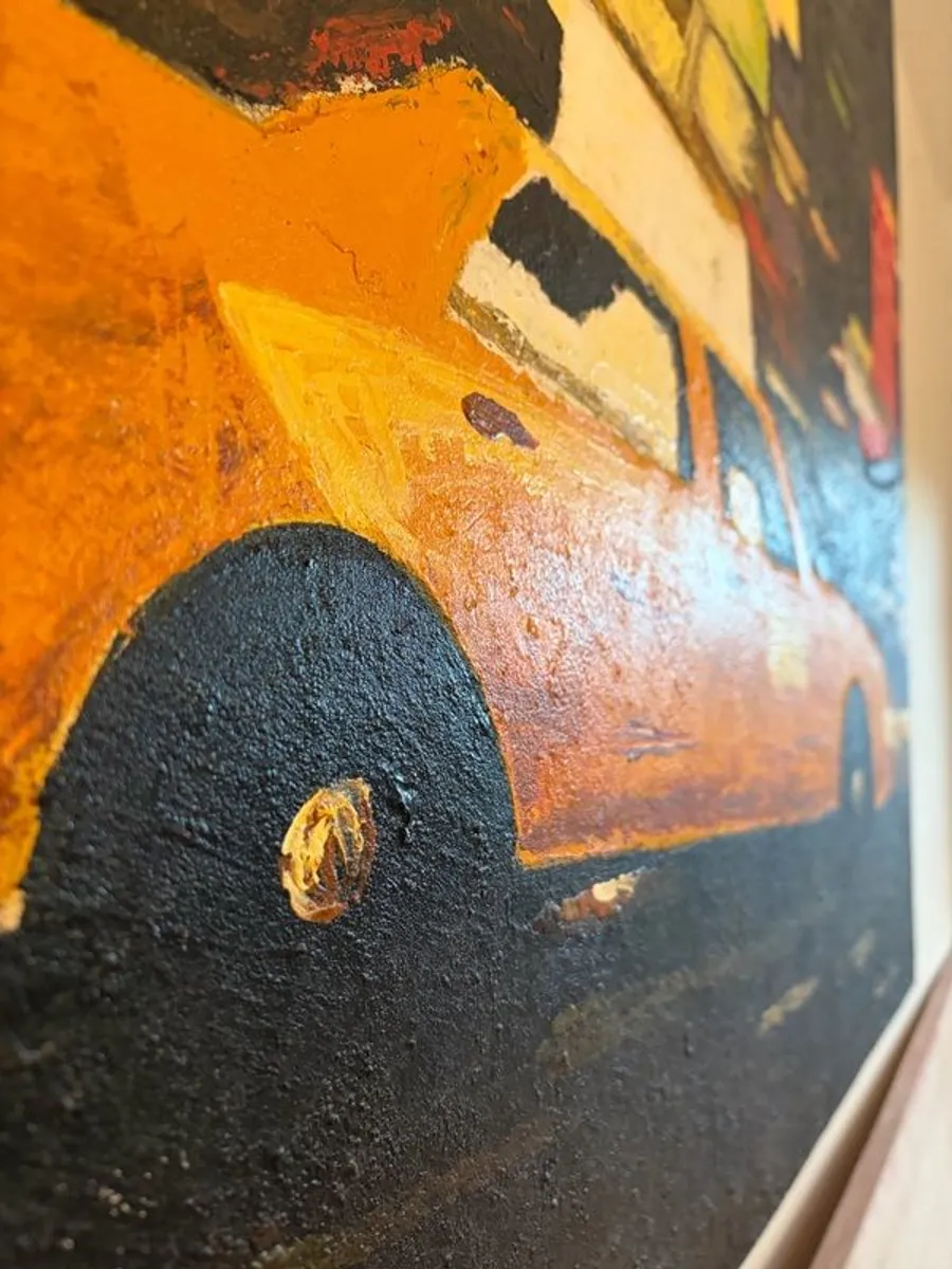 Stunning contemporary hand painted canvas - Image 2