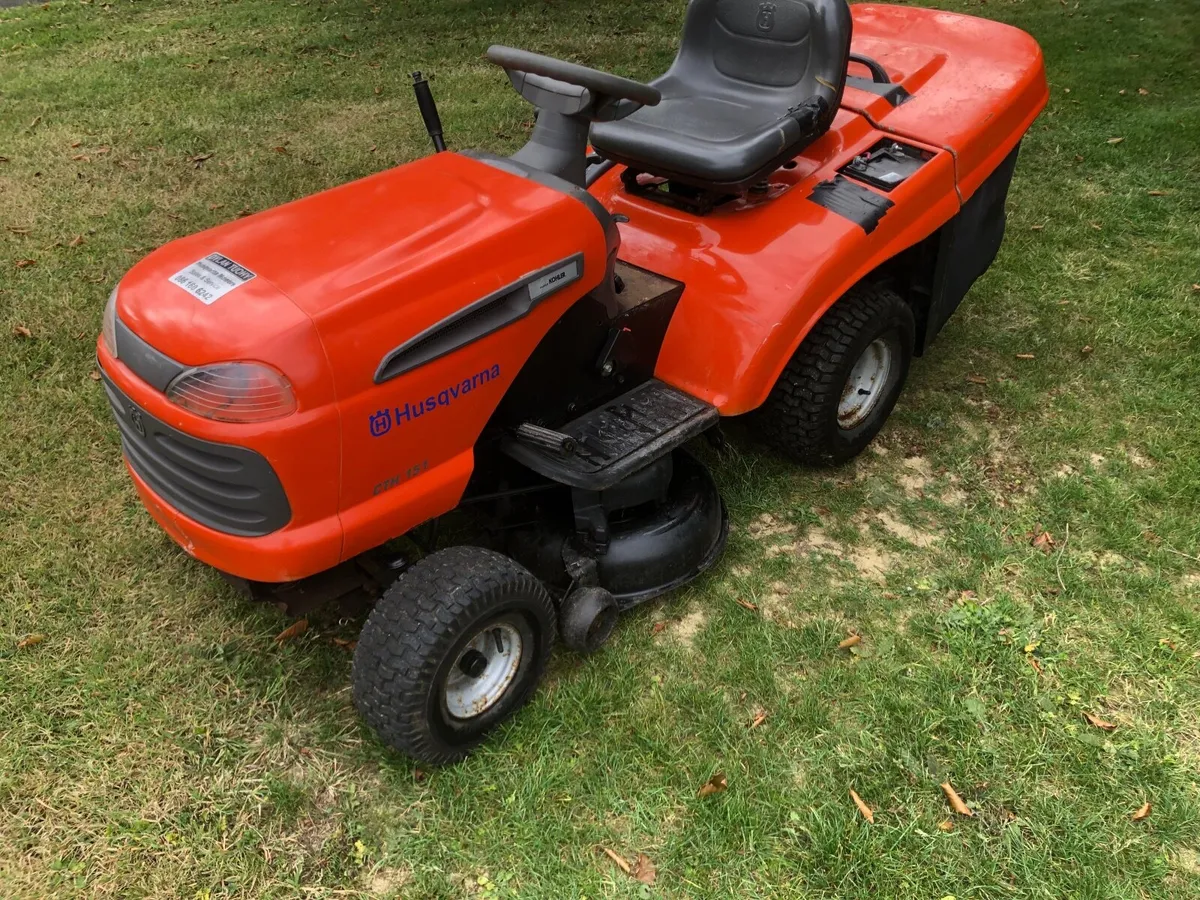 HUSQVARNA CTH 151 RIDE ON MOWER - Image 1
