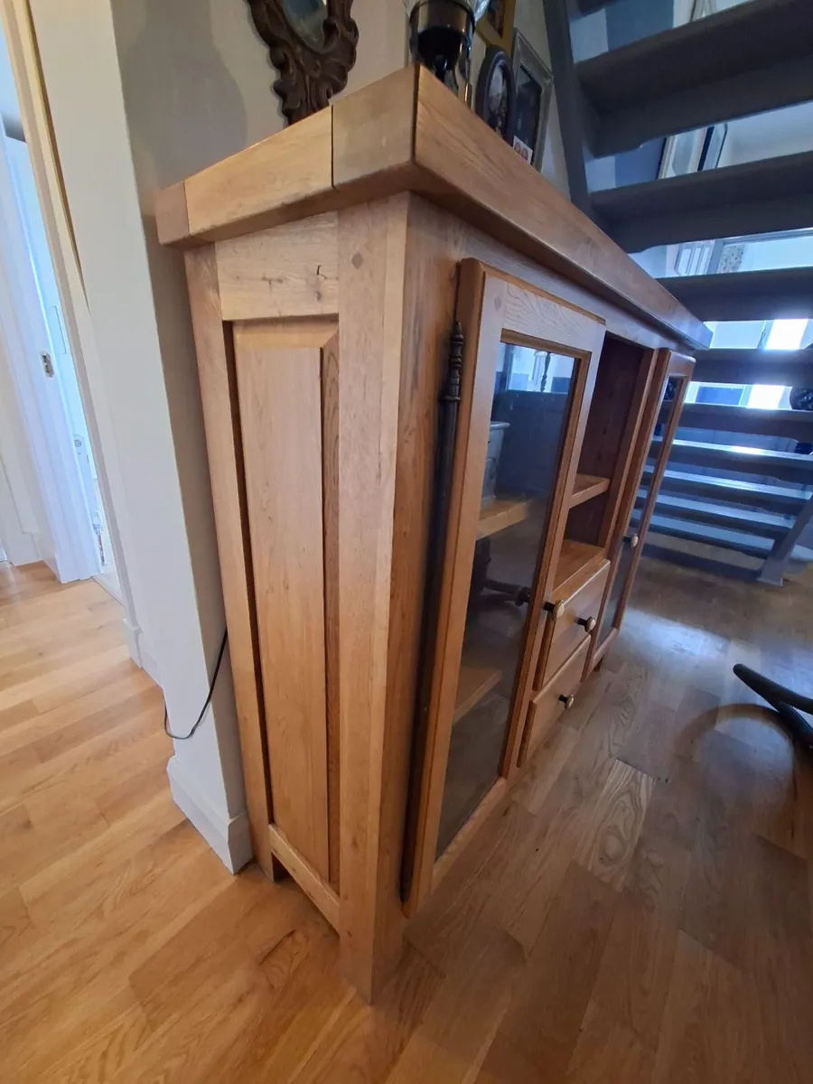 Solid Oak cabinet - Image 3