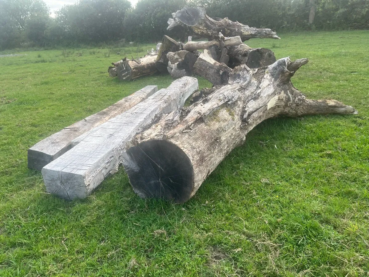 Oak beams and lengths of oak for sale - Image 2
