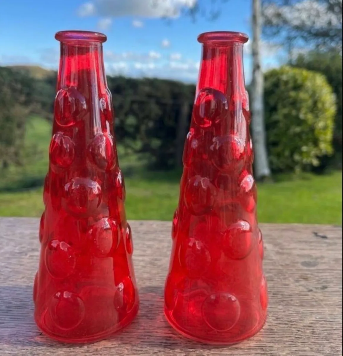 1960s bubble vases