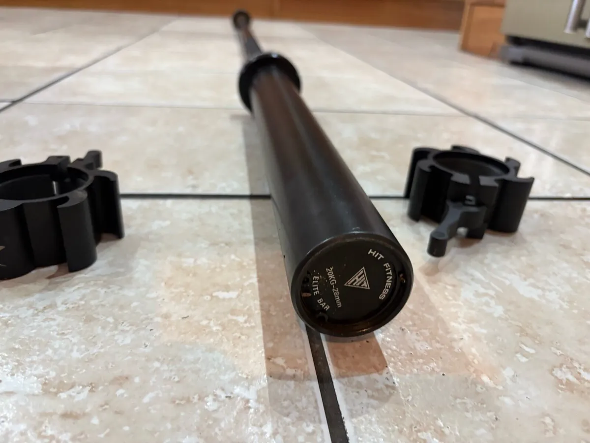 HIT 600KG WEIGHT RATED PRO OLYMPIC BARBELL, CHEAP! - Image 3