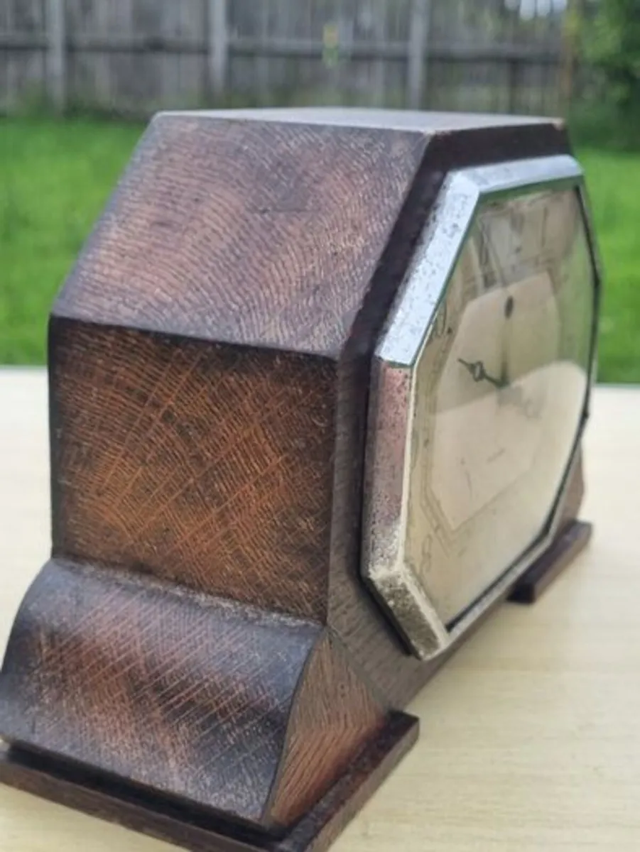 Genalex - British Art Deco Mantel Clock - Image 3