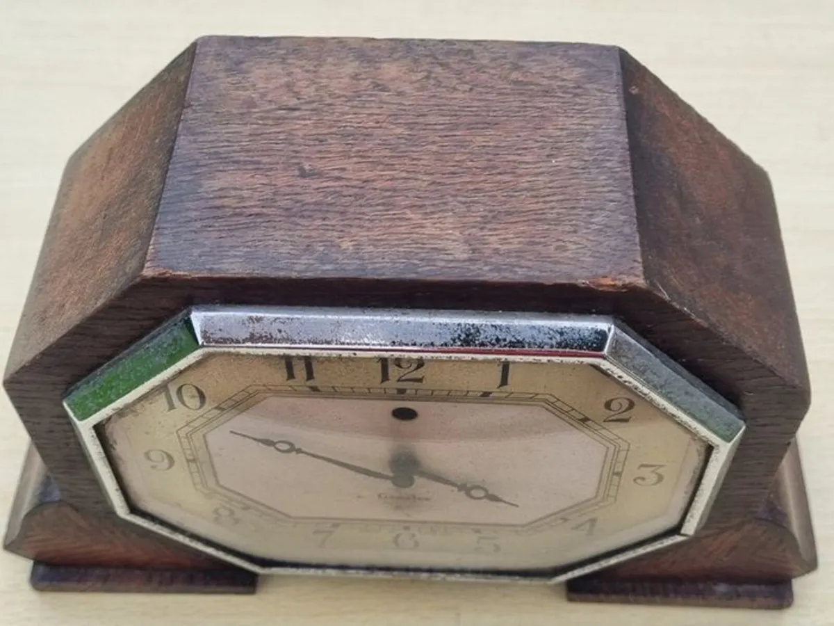 Genalex - British Art Deco Mantel Clock - Image 4