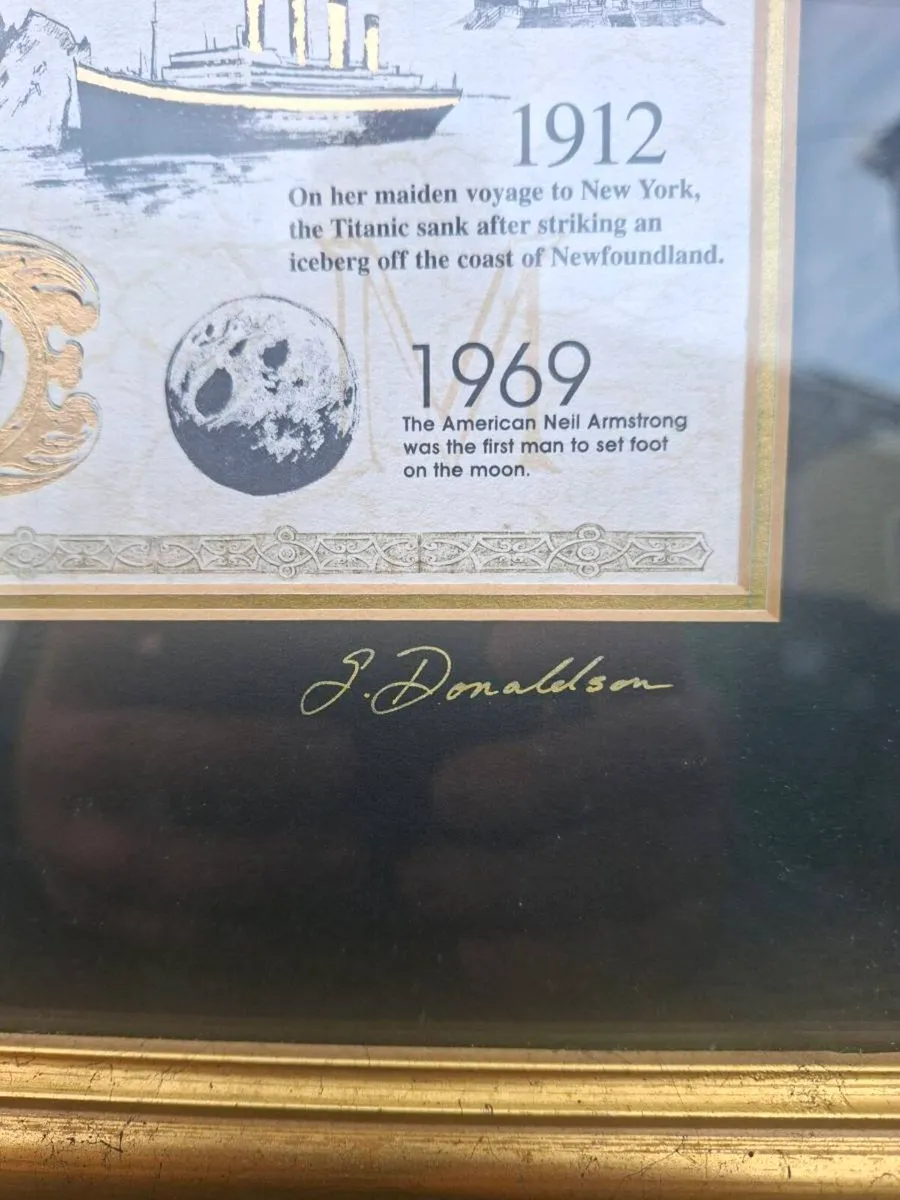 World Millennium Limited Edition signed print - Image 4