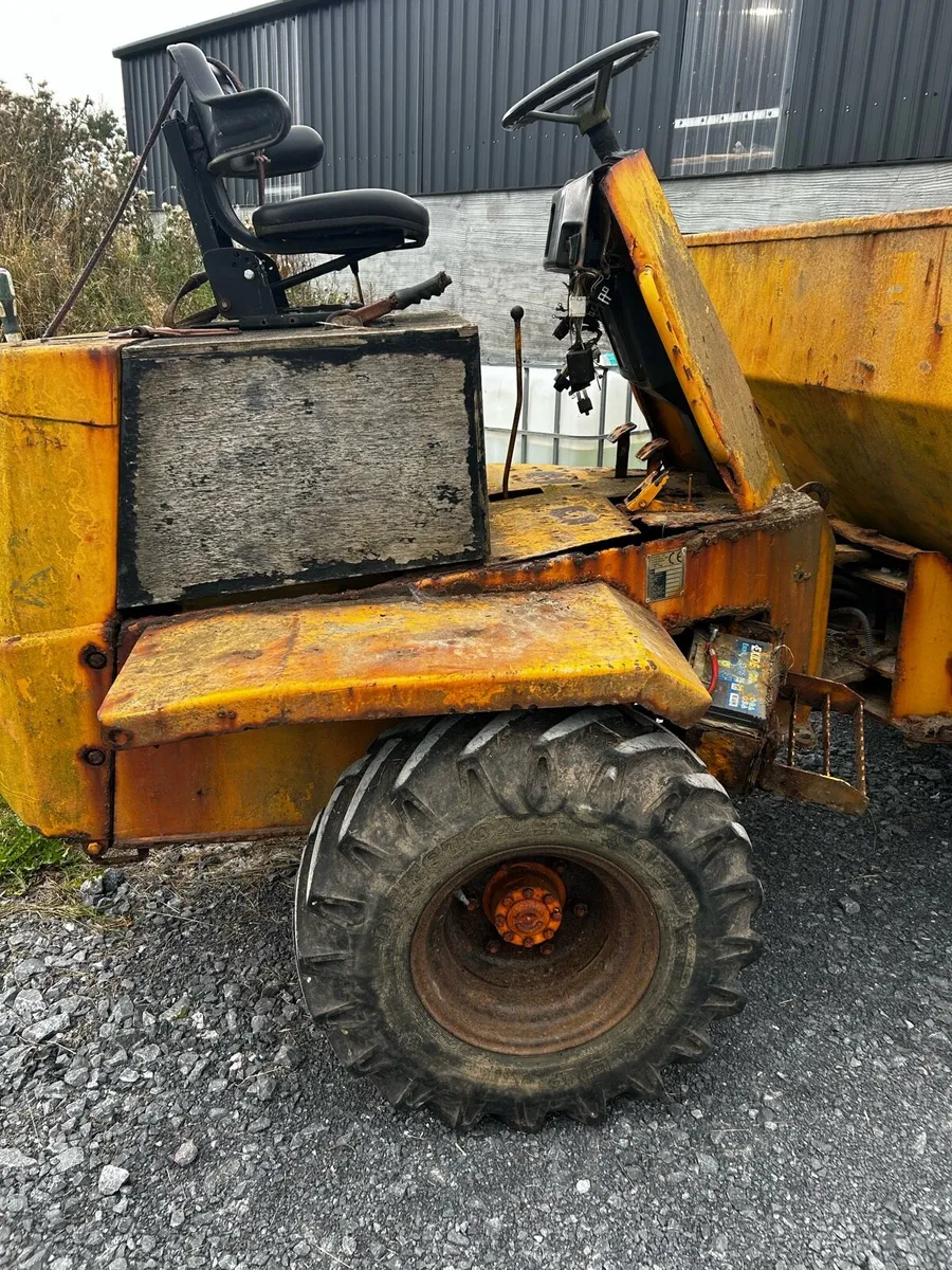Thwaites 3 ton dumper for repair or parts - Image 2