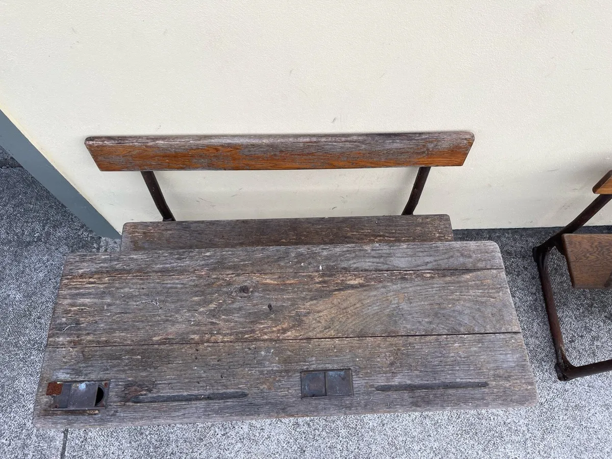 Vintage School Desks - Image 2