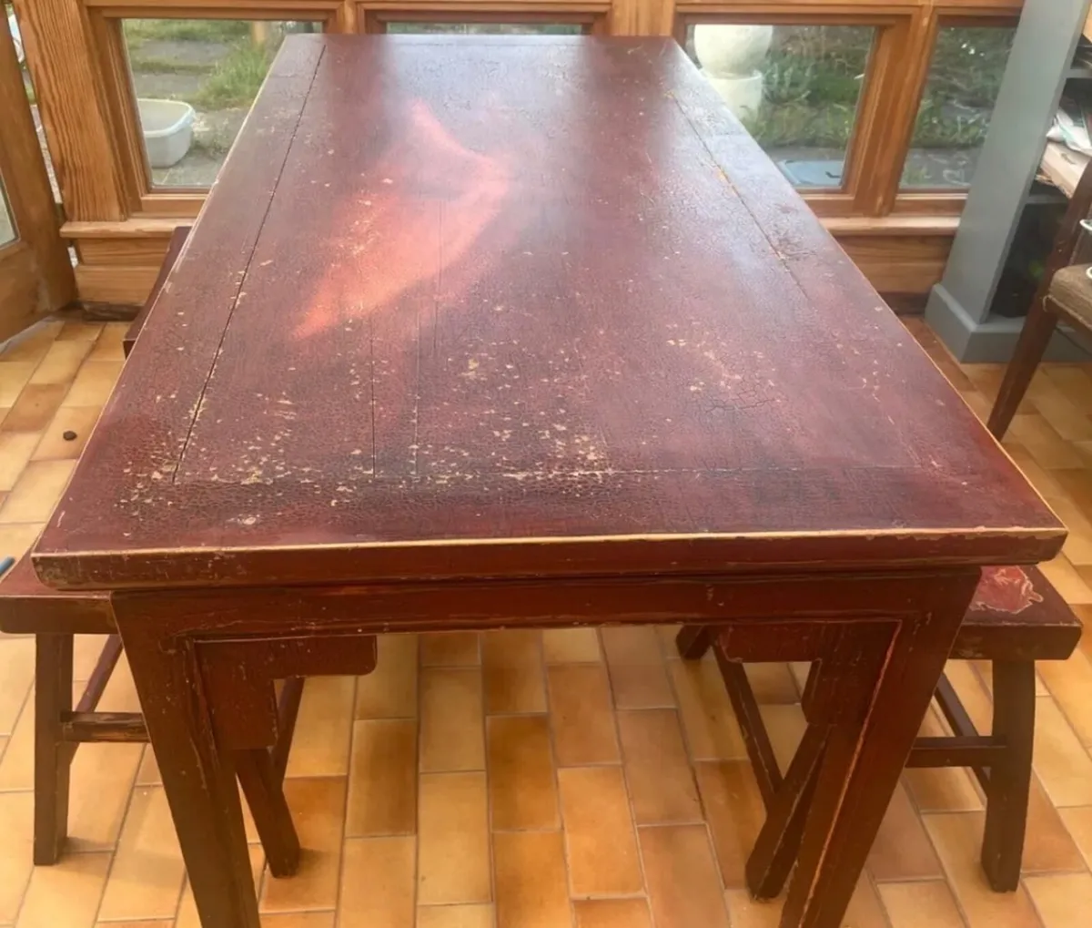 Kitchen table & stools - Image 2