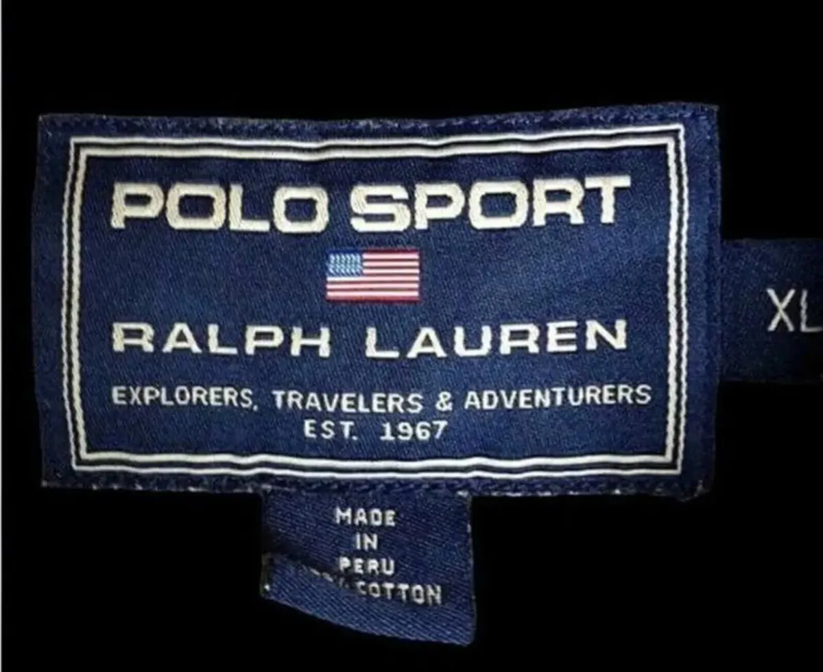 Vintage Polo Sport Ralph Lauren 1/4 Zip - Image 2
