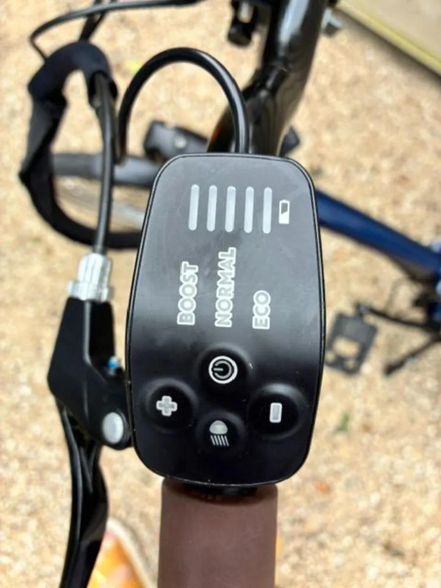 Decathlon Folding Bike E-Fold 500 - Blue - Image 3