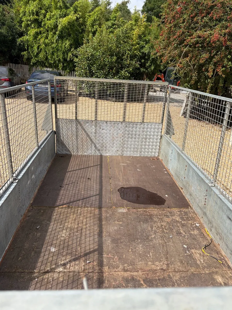 Ifor Williams 12x6 Plant Trailer C/W high mesh - Image 4