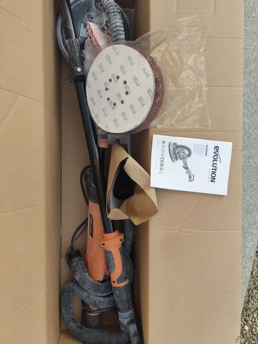 Evolution R225DWS Wall Sander (710W) Boxed, Excellent Condition - Image 2